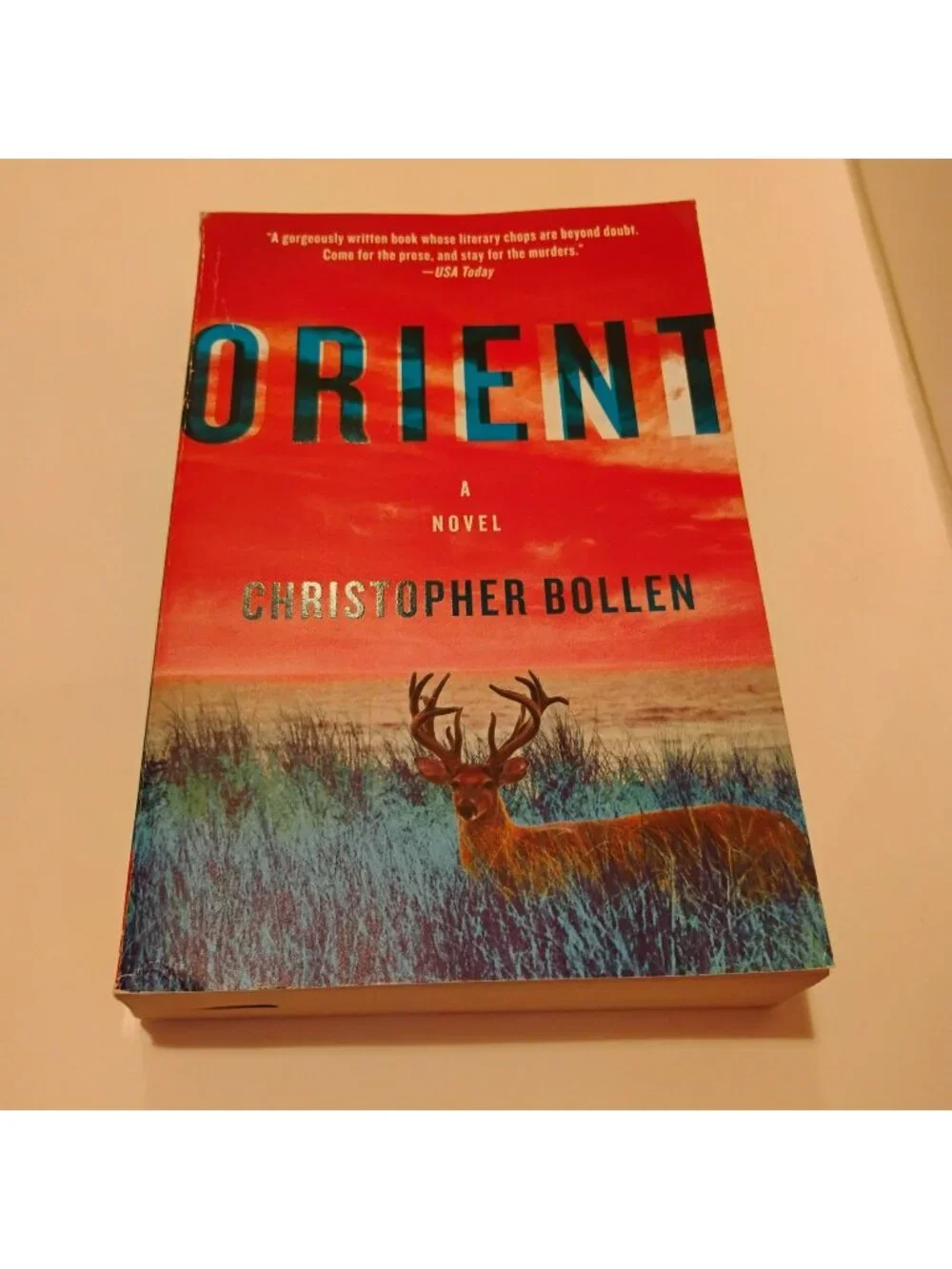 Orient By Christopher Bollen Paperback Novel Harper Perennial 2016 Fiction